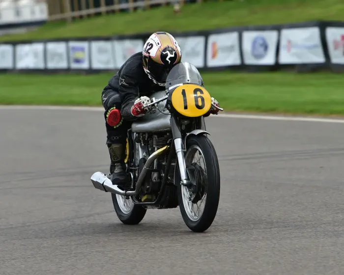 Rights Managed : CM25 6896 Conor Cummins, Richard Hann, Norton FAN Manx