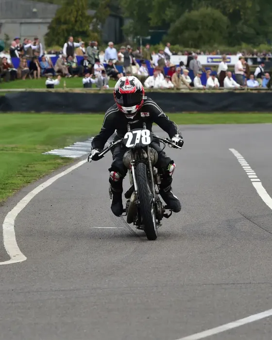 Rights Managed : CM25 6897 Ewan Cameron, Scott Smart, Brough Superior SS100 Racing Rights Managed : CM25 6897 Ewan Cameron, Scott Smart, Brough Superior SS100 Racing