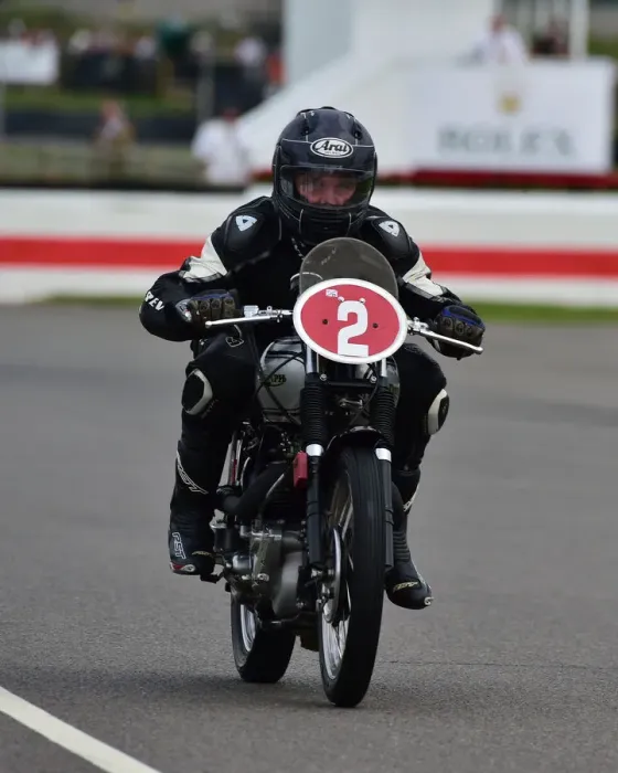 Rights Managed : CM25 6959 Roger Ashby, Brian Morrison, Triumph 650 Rights Managed : CM25 6959 Roger Ashby, Brian Morrison, Triumph 650
