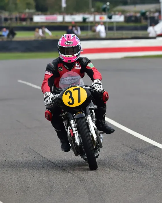 Rights Managed : CM25 6988 Lee Johnston, Reinhard Neumair, Matchless G45