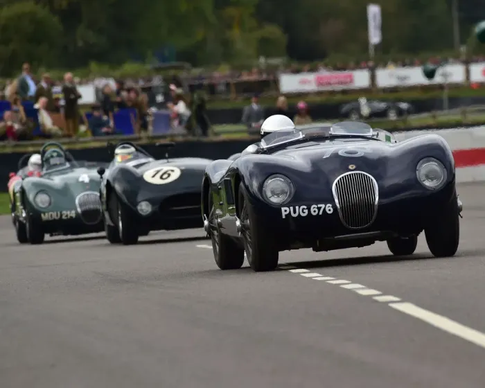 Rights Managed : CM25 7712 Ben Cussons, Jaguar C-Type Rights Managed : CM25 7712 Ben Cussons, Jaguar C-Type