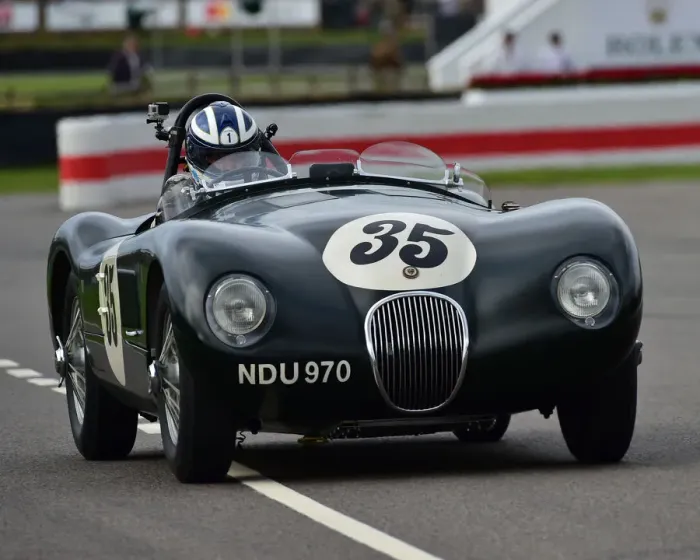 Rights Managed : CM25 7732 Frederic Wakeman, Jaguar C-Type Rights Managed : CM25 7732 Frederic Wakeman, Jaguar C-Type