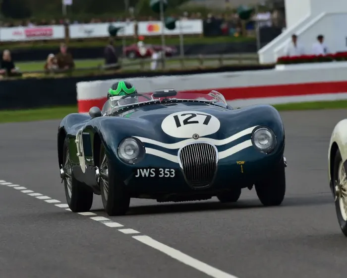 Rights Managed : CM25 7785 Martin Stretton, Jaguar C-Type
