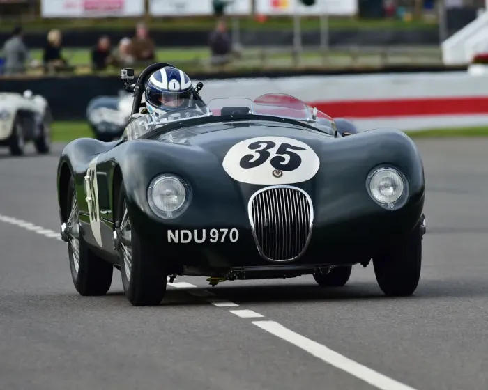 Rights Managed : CM25 7808 Frederic Wakeman, Jaguar C-Type Rights Managed : CM25 7808 Frederic Wakeman, Jaguar C-Type