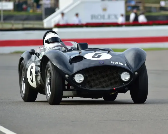 Rights Managed : CM25 7825 James Cochrane, HWM Jaguar