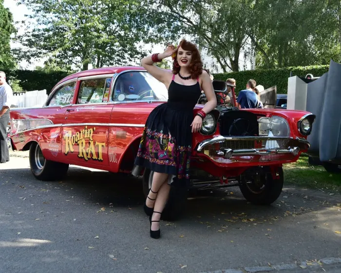 Rights Managed : CM25 7868 Goodwood glamour, Roarin Rat, Dragster Rights Managed : CM25 7868 Goodwood glamour, Roarin Rat, Dragster