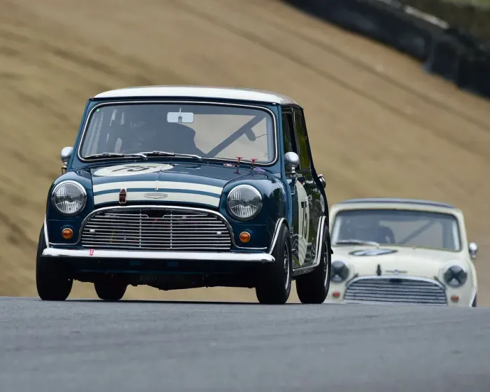 Framed Print : CM25 7913 Simon Evans, Austin Mini Cooper S