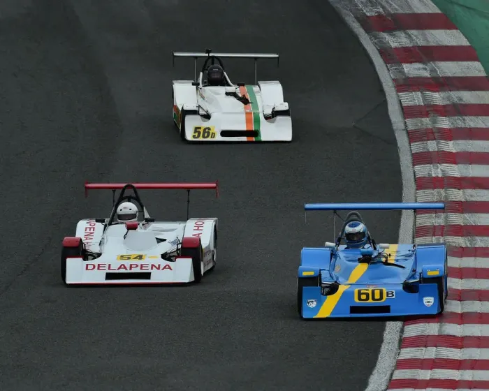 Framed Print : CM25 8081 Brian Hunter, Mallock Mk16, Barry Webb, Delapena Mallock, Stephen Littler