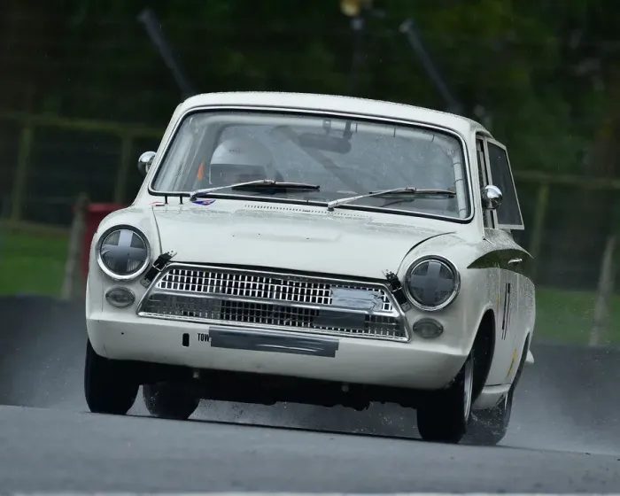 Framed Print : CM25 8390 Nigel Cox, Ford Lotus Cortina Framed Print : CM25 8390 Nigel Cox, Ford Lotus Cortina