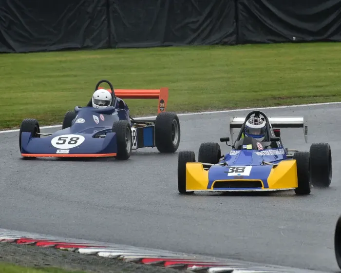 Framed Print : CM25 9104 Gary Fletcher, Royale RP27, Greg Robertson, Reynard SF79