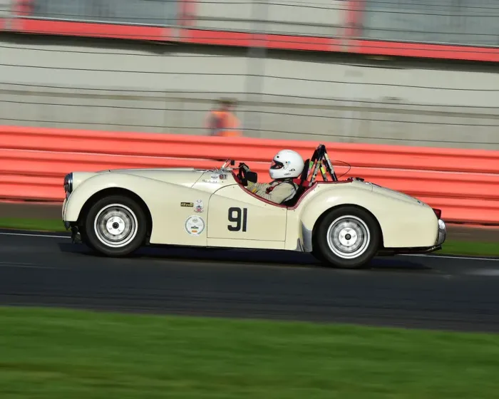 Framed Print : CM26 1031 Richard Owen, Triumph TR2 Framed Print : CM26 1031 Richard Owen, Triumph TR2