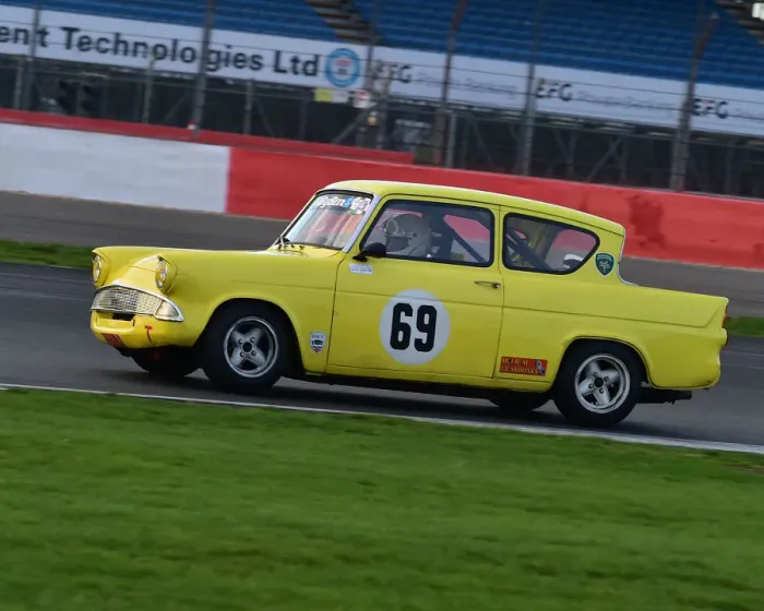 Framed Print : CM26 1444 Bob Bullen, Ford Anglia 105E Framed Print : CM26 1444 Bob Bullen, Ford Anglia 105E