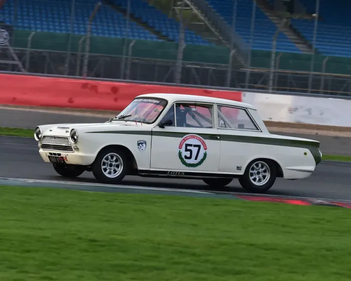 Framed Print : CM26 1446 David Hall, Ford Lotus Cortina Framed Print : CM26 1446 David Hall, Ford Lotus Cortina