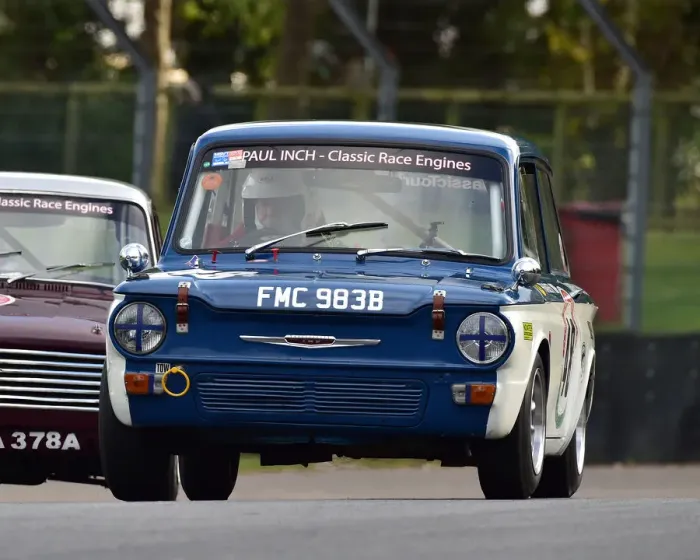 Framed Print : CM26 2152 Freddie Brown, Hillman Imp Framed Print : CM26 2152 Freddie Brown, Hillman Imp