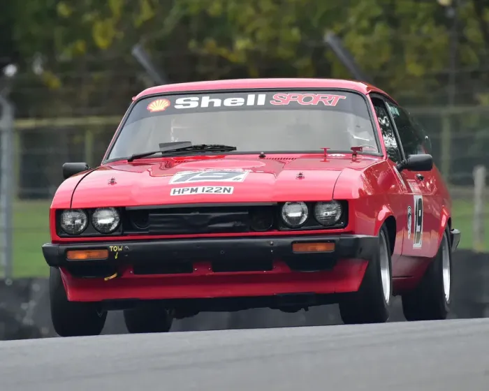 Framed Print : CM26 2572 Mike Haynes, Ford Capri