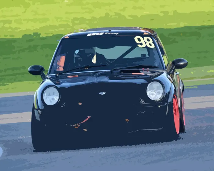 Framed Print : CM26 2912 Rod Birley, BMW Mini Cooper S