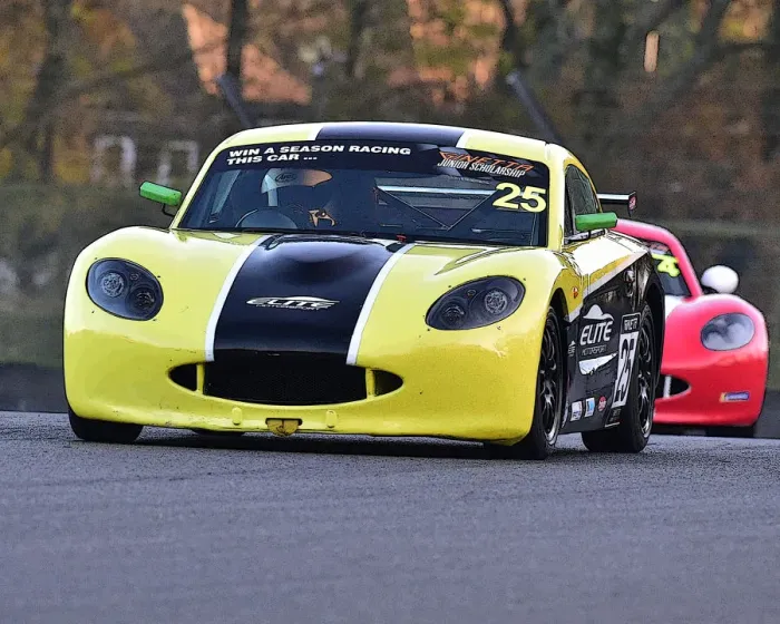 Framed Print : CM26 3197 Casper Stevenson, Ginetta G40 Junior