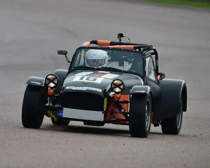 Framed Print : CM26 3683 David Spare, Caterham Roadsport Framed Print : CM26 3683 David Spare, Caterham Roadsport