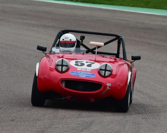 Framed Print : CM26 3976 Robin Lackford, Austin Healey Frogeye Sprite