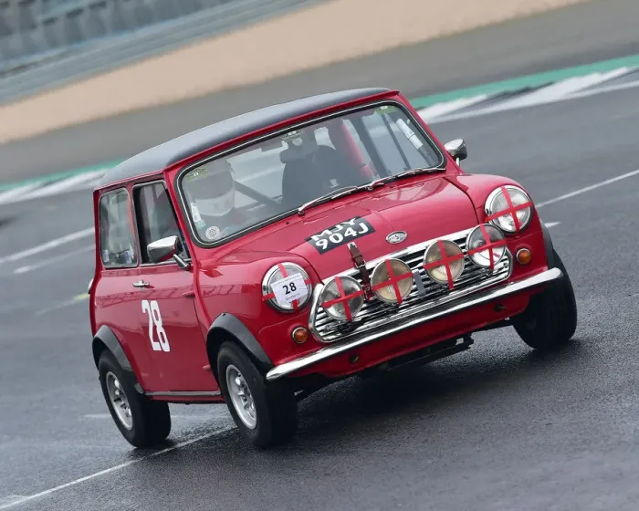 Framed Print : CM26 6296 Andy Newbound, Morris Mini