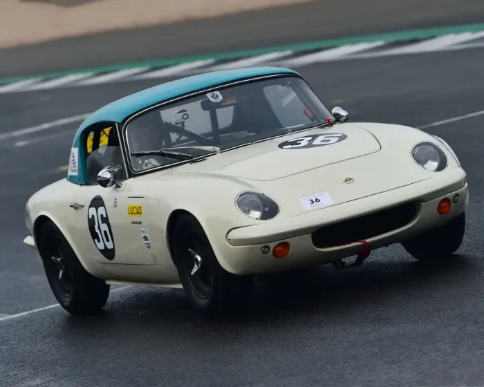 Framed Print : CM26 6301 Rory Jack, Lotus Elan