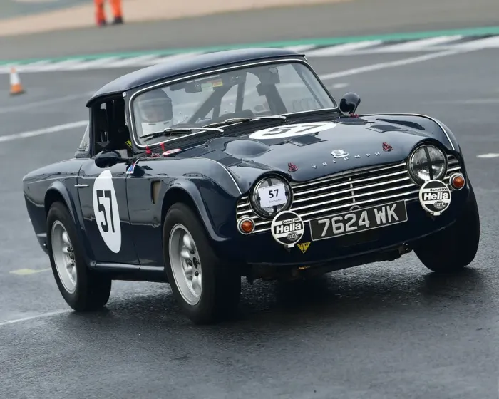 Framed Print : CM26 6315 Alex Hurst, Triumph TR4 Framed Print : CM26 6315 Alex Hurst, Triumph TR4