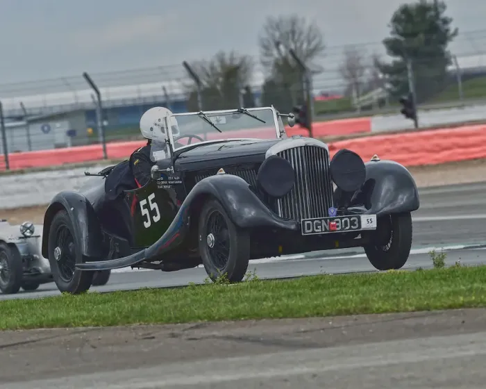 Framed Print : CM26 6576 Steve Allen, Bentley 4o Litre Special Framed Print : CM26 6576 Steve Allen, Bentley 4o Litre Special