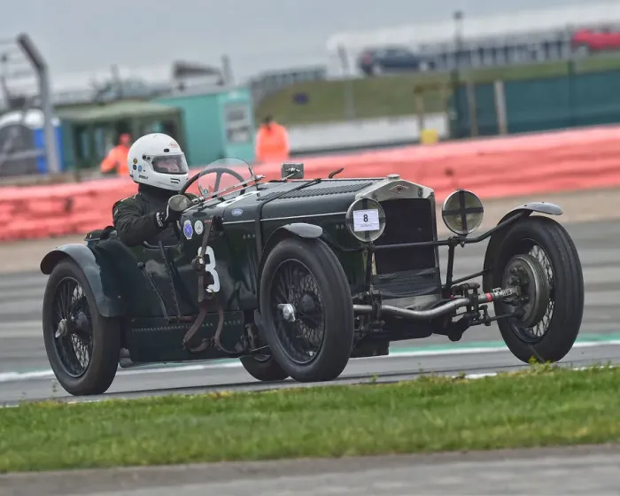 Framed Print : CM26 6603 Simon Blakeney-Edwards, Frazer Nash Super Sports