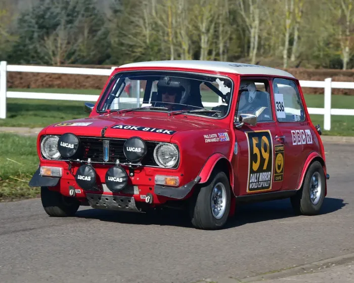 Framed Print : CM26 7531 John Cadwallader, British Leyland Mini 1275 GT