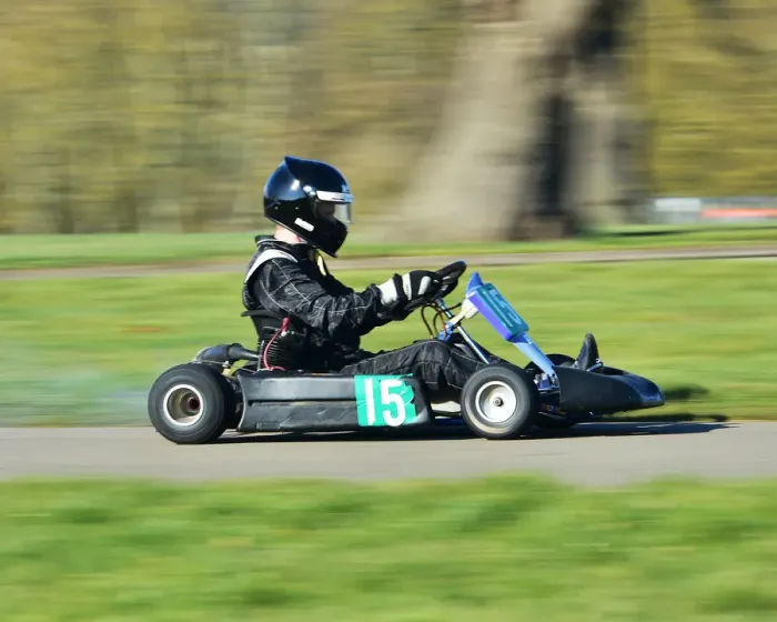 Framed Print : CM26 7761. British Historic Kart Club, BHKC, Race Retro