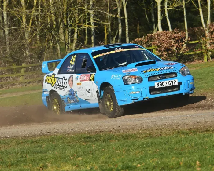 Framed Print : CM26 7893 Paul Bonas, Craig Cameron, Subaru Impreza