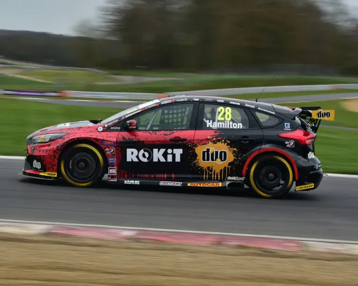 Framed Print : CM26 9359 Nic Hamilton, Ford Focus RS Framed Print : CM26 9359 Nic Hamilton, Ford Focus RS