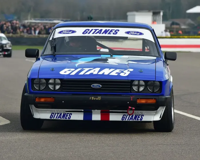 Rights Managed : CM27 1045 Ric Wood, Nicolas Minassian, Ford Capri III 3 litre S Rights Managed : CM27 1045 Ric Wood, Nicolas Minassian, Ford Capri III 3 litre S