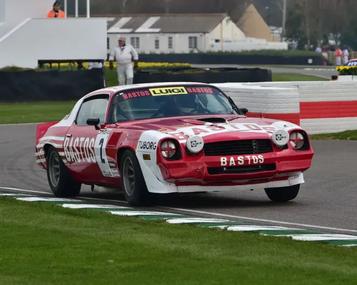 Rights Managed : CM27 1095 David Clark, Emanuele Pirro, Chevrolet Camaro Z28