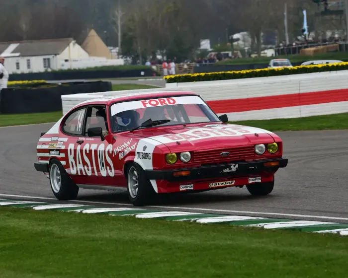 Rights Managed : CM27 1103 Richard Meins, Andrew Bentley, Ford Capri III 3 litre S Rights Managed : CM27 1103 Richard Meins, Andrew Bentley, Ford Capri III 3 litre S