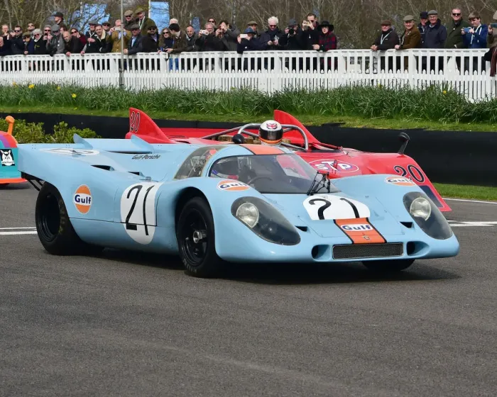 Rights Managed : CM27 1739 Chris Harris, Neel Jani, Porsche 917K Rights Managed : CM27 1739 Chris Harris, Neel Jani, Porsche 917K