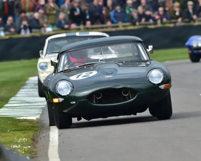 Rights Managed : CM27 1832 Sam Hancock, Gregor Fisken, Jaguar E-Type semi-lightweight Rights Managed : CM27 1832 Sam Hancock, Gregor Fisken, Jaguar E-Type semi-lightweight