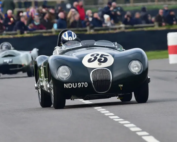 Rights Managed : CM27 2120 Frederic Wakeman, Jaguar C-Type Rights Managed : CM27 2120 Frederic Wakeman, Jaguar C-Type