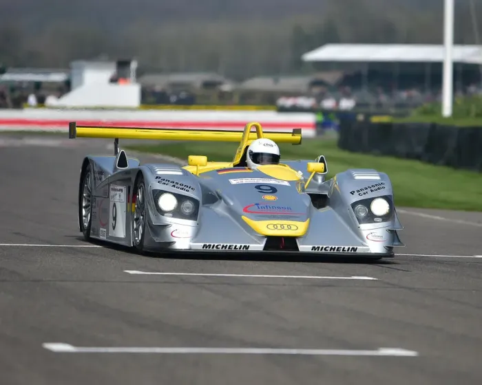 Rights Managed : CM27 3931 David Clark, Tom Kristensen, Emanuele Pirro, Audi R8 LMP1 Rights Managed : CM27 3931 David Clark, Tom Kristensen, Emanuele Pirro, Audi R8 LMP1