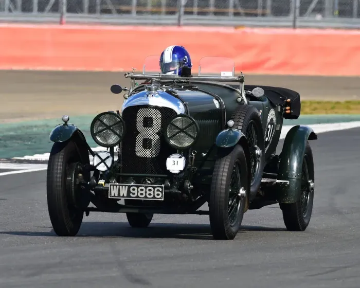 Framed Print : CM27 5179 Andrew Hayden, Bentley 4 Litre