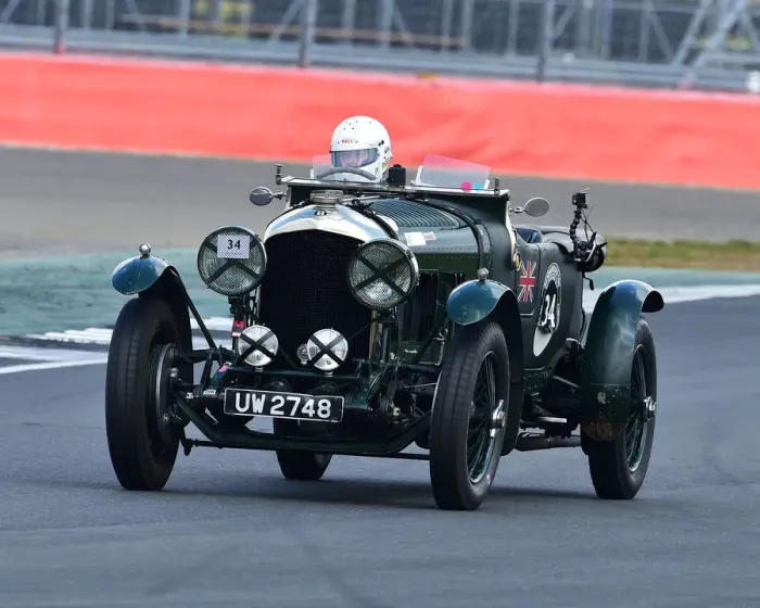 Framed Print : CM27 5208 Paul Carter, Nick Swift, Bentley 4 Litre