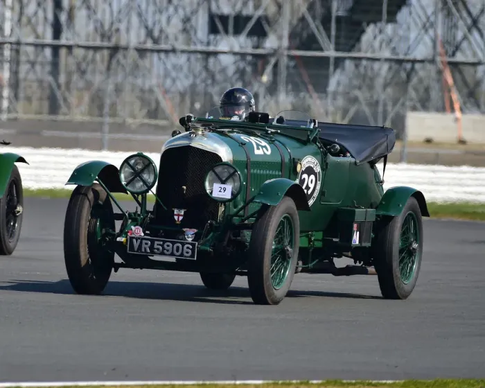 Framed Print : CM27 5751 Julian Grimwade, Bentley 4 Litre Bobtail