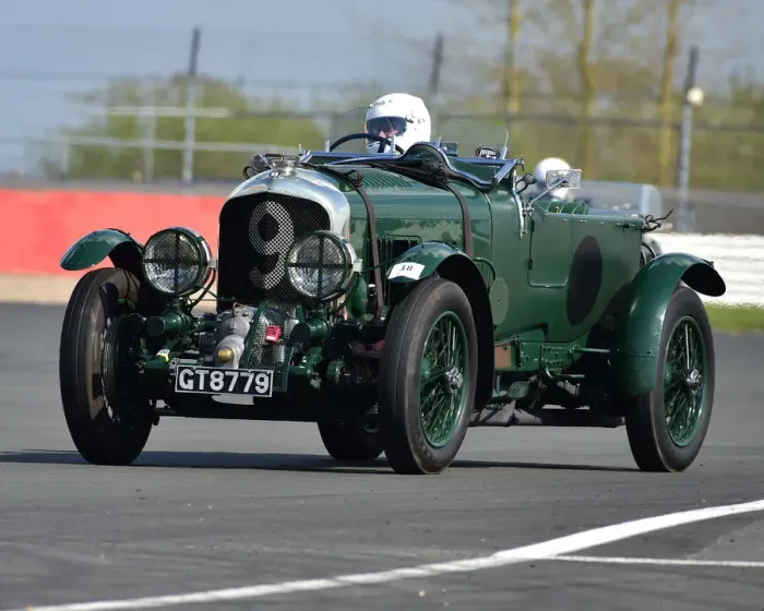 Framed Print : CM27 5816 Neil Davies, Simon Arscott, Bentley 4 Litre Blower