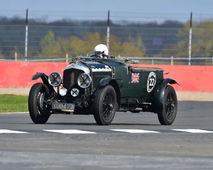 Framed Print : CM27 5839 Theo Hunt, Martin Hunt, Bentley 4 Litre Tourer