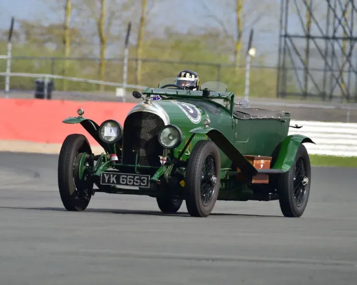 Framed Print : CM27 5932 Philip Strickland, Bentley 3 Litre Long Chassis