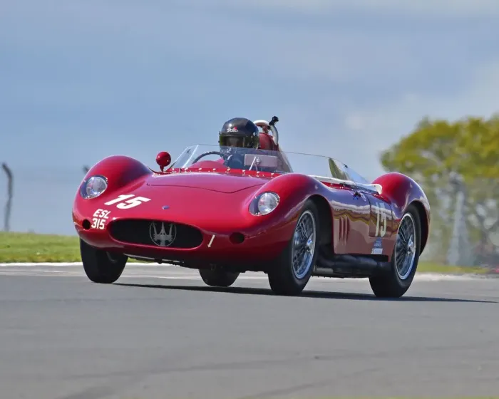 Framed Print : CM27 6573 Richard Wilson, Martin Stretton, Maserati 250S Framed Print : CM27 6573 Richard Wilson, Martin Stretton, Maserati 250S