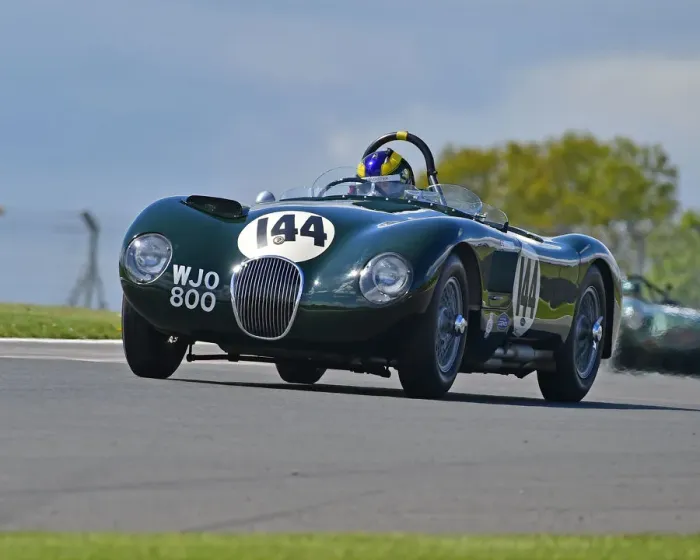 Framed Print : CM27 6575 Paul Pochciol, James Hanson, Jaguar C-Type
