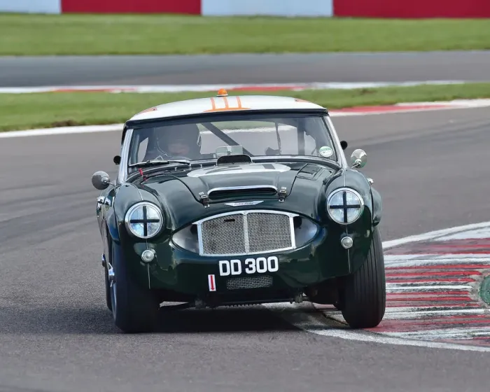 Framed Print : CM27 7477 Karsten Le Blanc, Christiaen van Lanschot, Austin Healey 3000