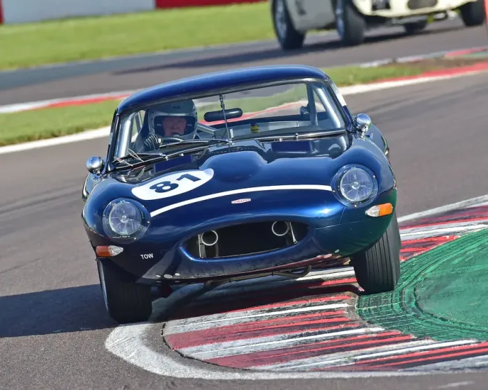 Framed Print : CM27 7523 John Clark, Alasdair McCaig, Jaguar E-Type Framed Print : CM27 7523 John Clark, Alasdair McCaig, Jaguar E-Type