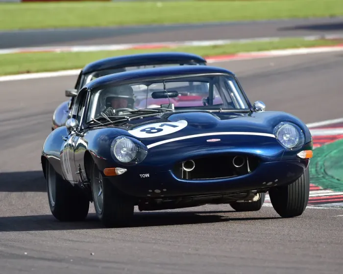 Framed Print : CM27 7568 John Clark, Alasdair McCaig, Jaguar E-Type Framed Print : CM27 7568 John Clark, Alasdair McCaig, Jaguar E-Type